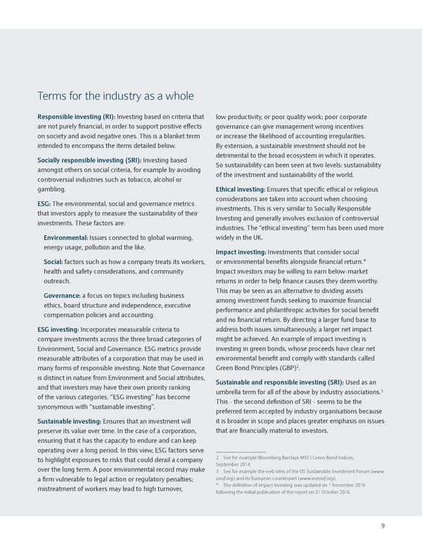 Sustainable Investing and Bond Returns - Page 10