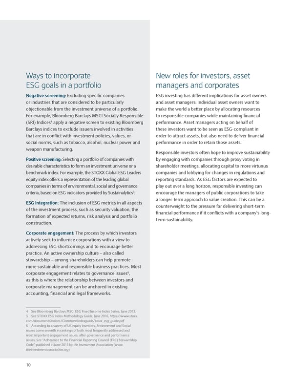 Sustainable Investing and Bond Returns - Page 11