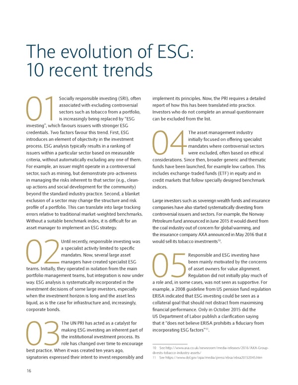 Sustainable Investing and Bond Returns - Page 18