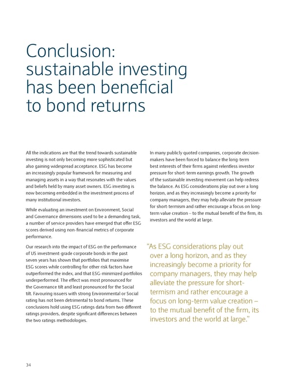 Sustainable Investing and Bond Returns - Page 39